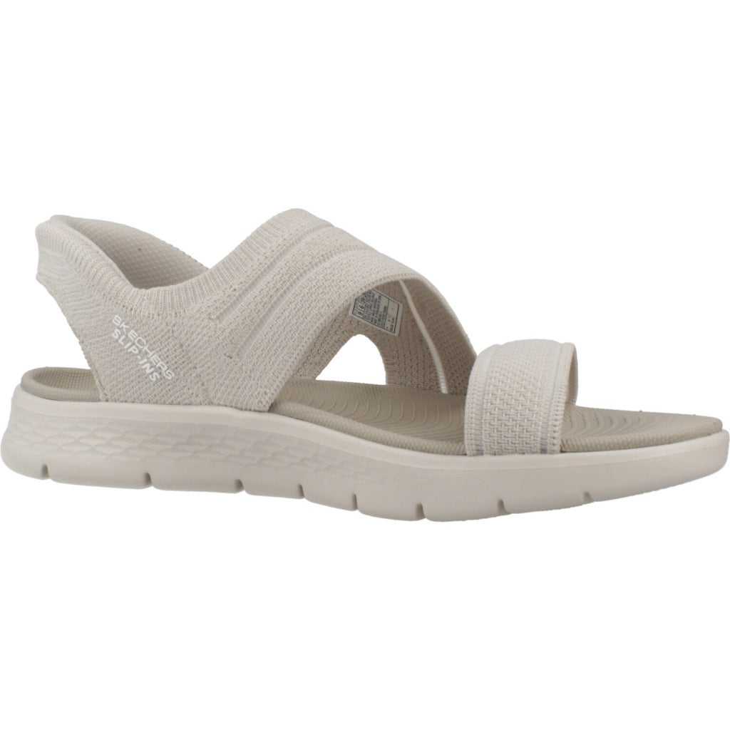 SKECHERS SLIP-INS GO WALK FLEX en color BEIS (5)