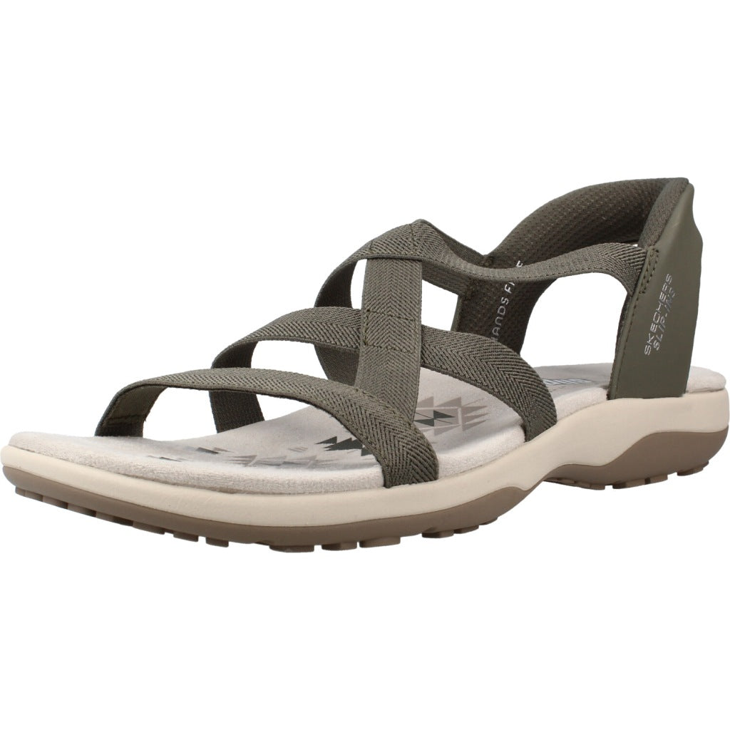 SKECHERS REGGAE SLIM STRETCH FLEX en color VERDE (1)