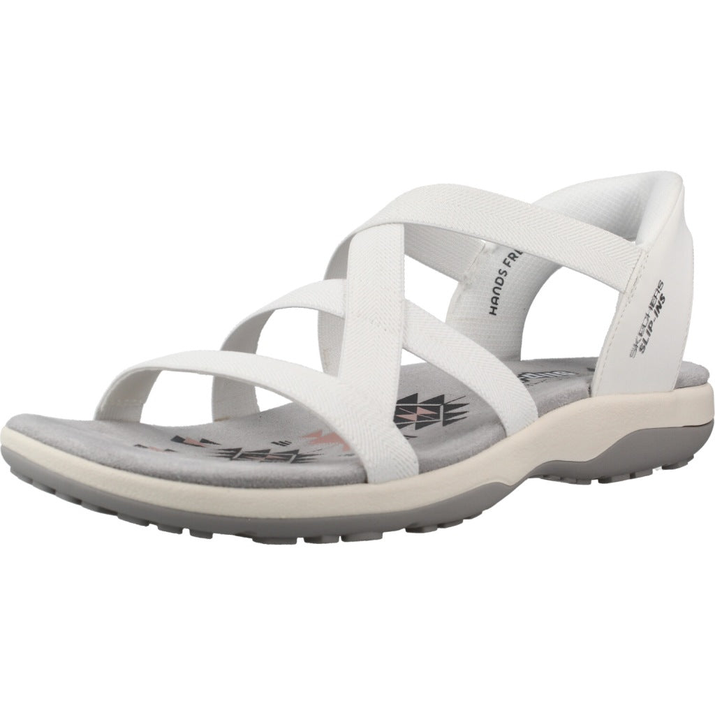 SKECHERS REGGAE SLIM STRETCH FLEX en color BLANCO (1)