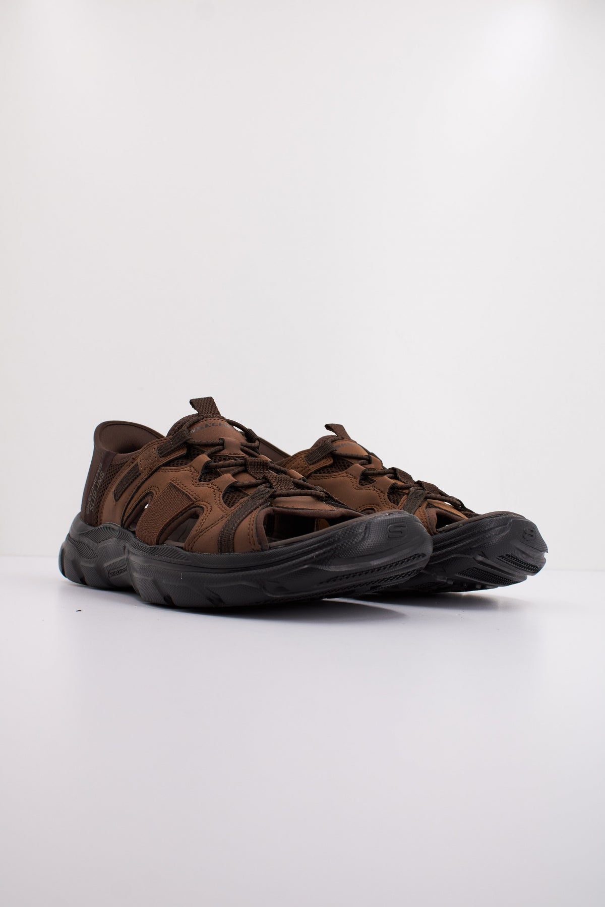 SKECHERS SLIP-INS REVOLTED SS en color MARRON (2)