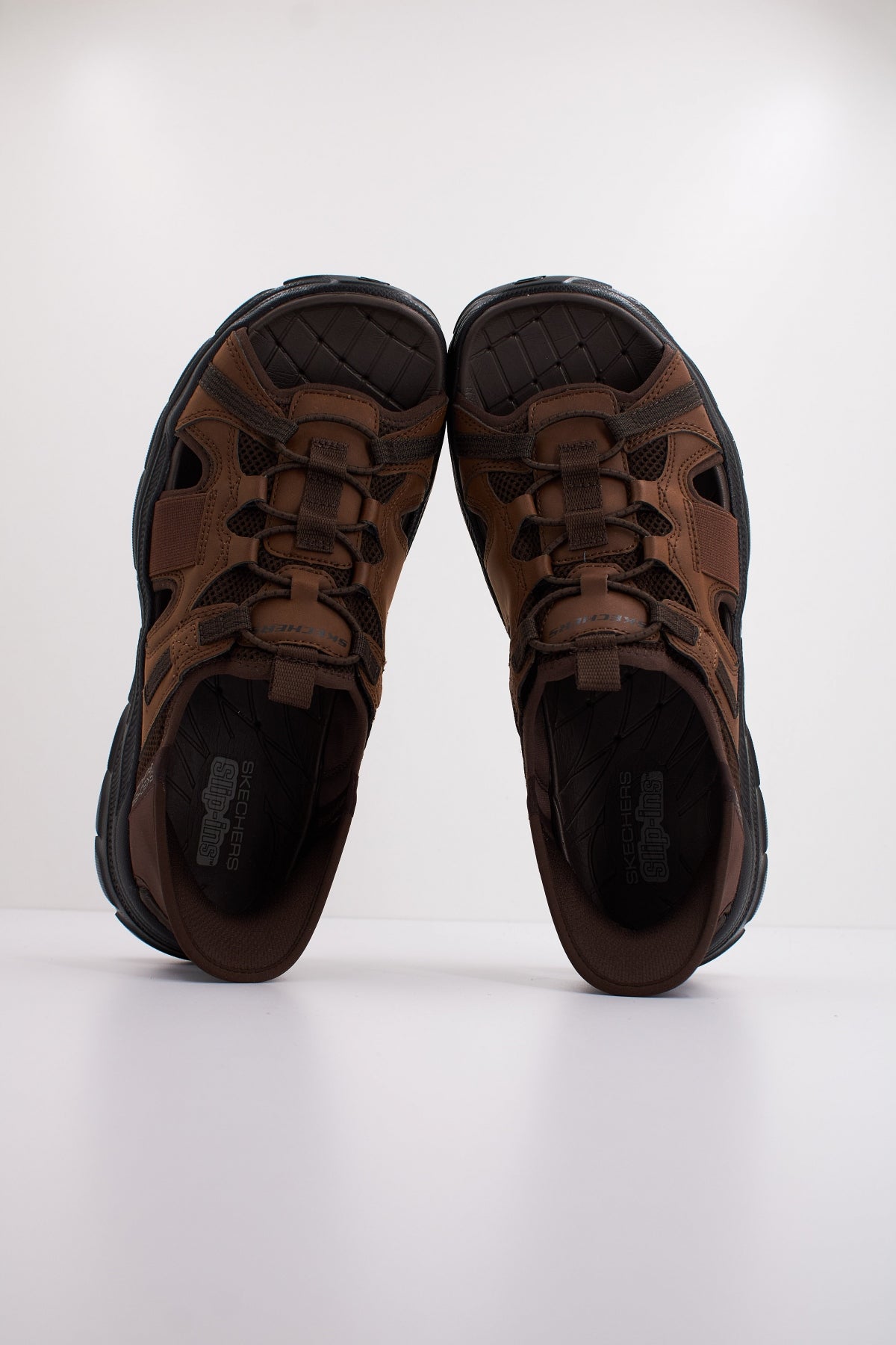 SKECHERS SLIP-INS REVOLTED SS en color MARRON (3)