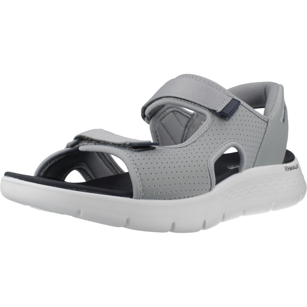 SKECHERS SLIP-INS GO WALK FLEX en color GRIS (1)