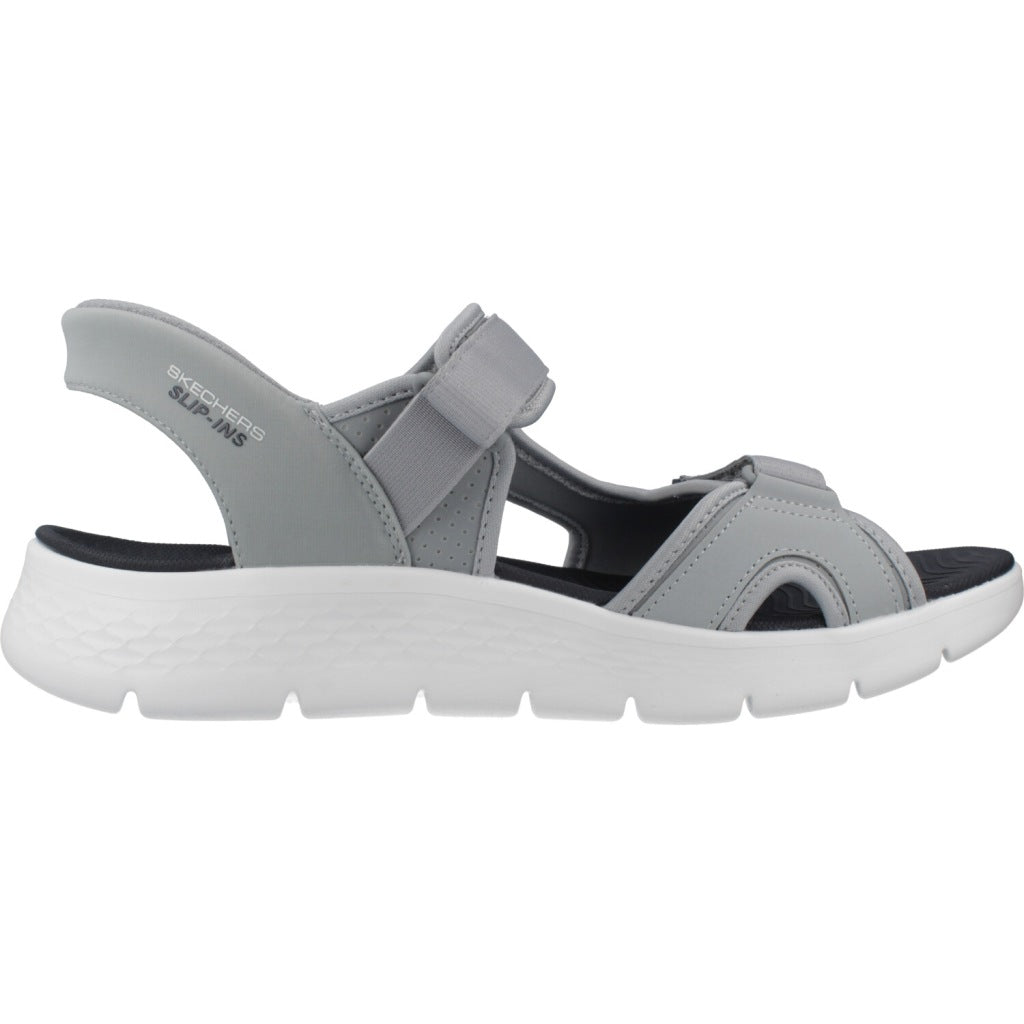 SKECHERS SLIP-INS GO WALK FLEX en color GRIS (4)