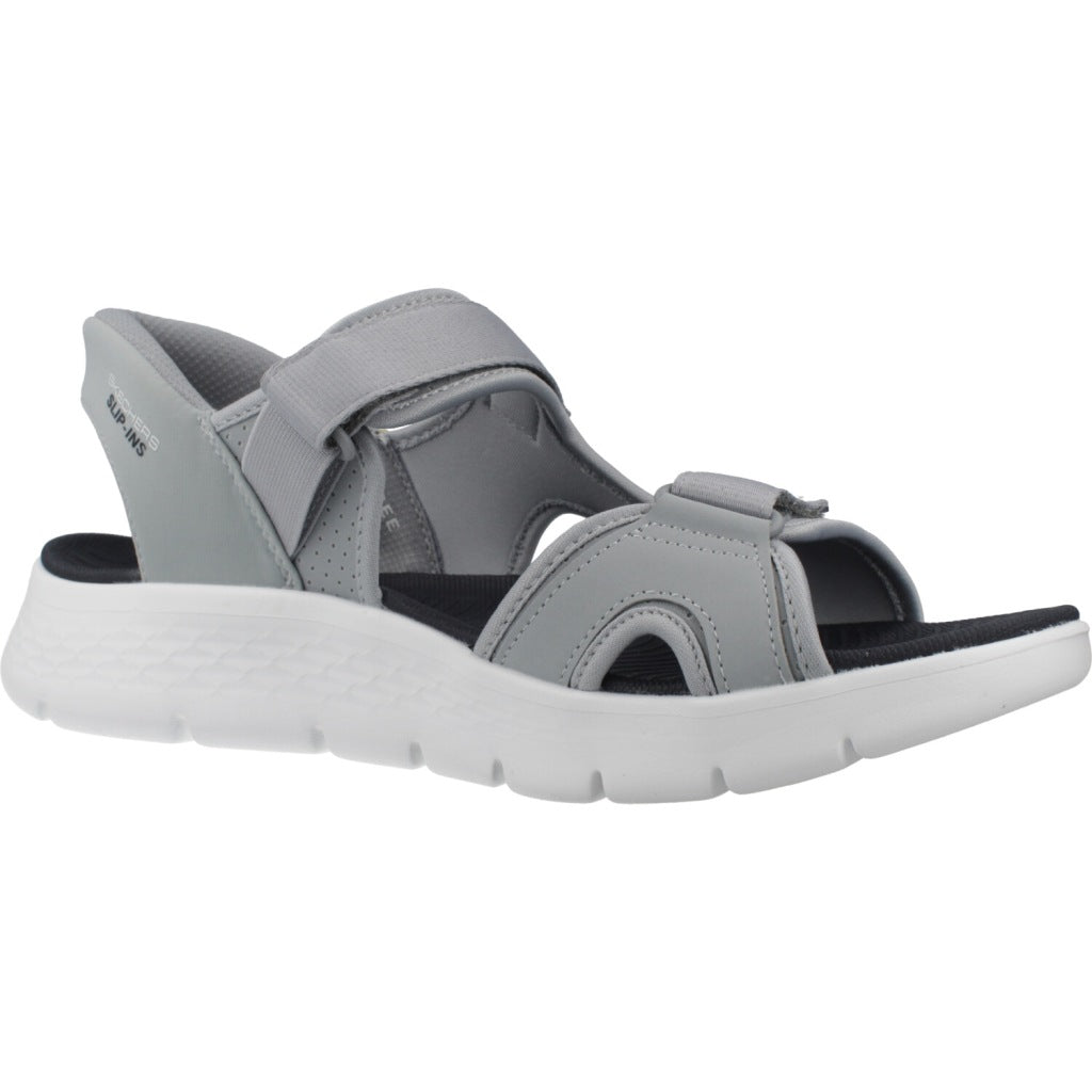 SKECHERS SLIP-INS GO WALK FLEX en color GRIS (5)