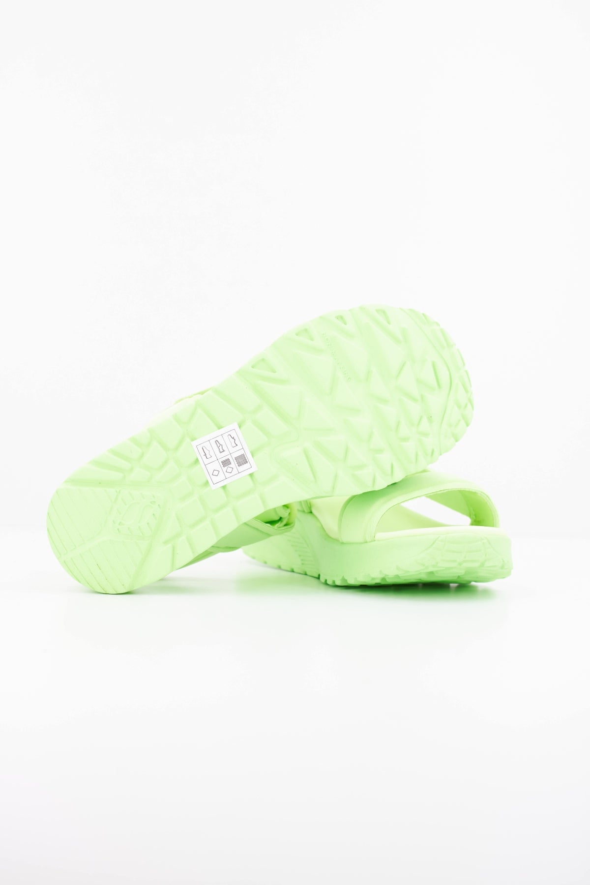 SKECHERS UNO LITE SANDAL SUNNY STAND en color VERDE (5)
