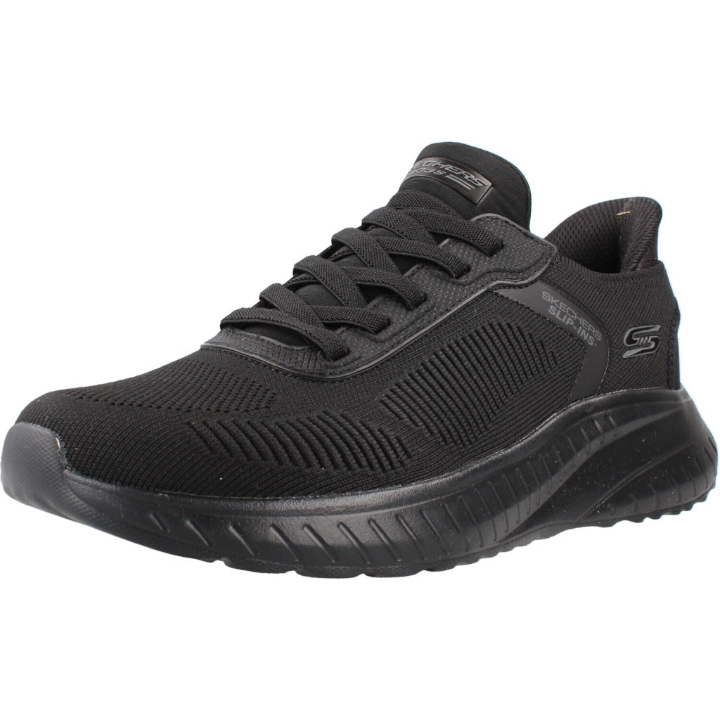 SKECHERS BOB SQUAD CHAOS SOLID STEP en color NEGRO (1)