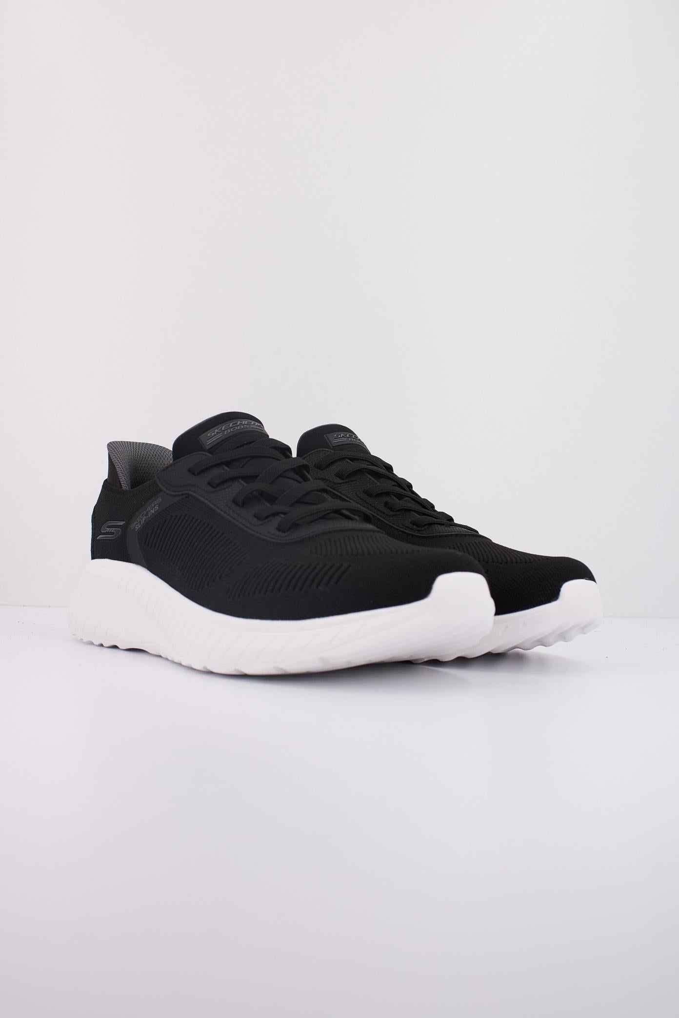 SKECHERS BOB SQUAD CHAOS SOLID STEP en color NEGRO (2)