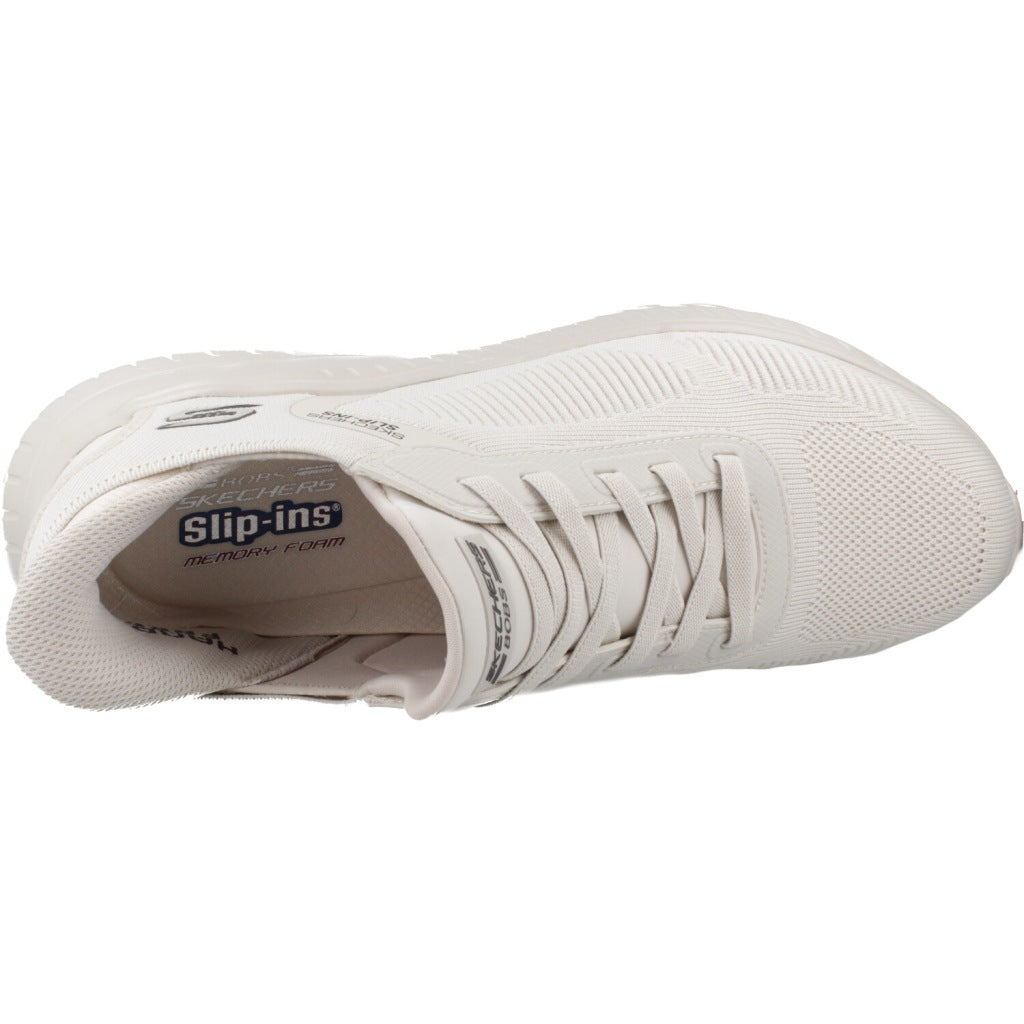 SKECHERS BOB SQUAD CHAOS SOLID STEP en color BLANCO (6)