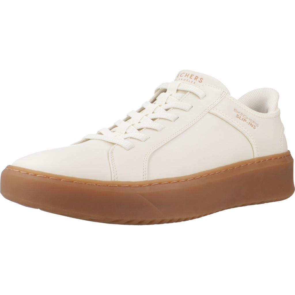 SKECHERS COURT BREAK SLIP-INS en color BLANCO (1)