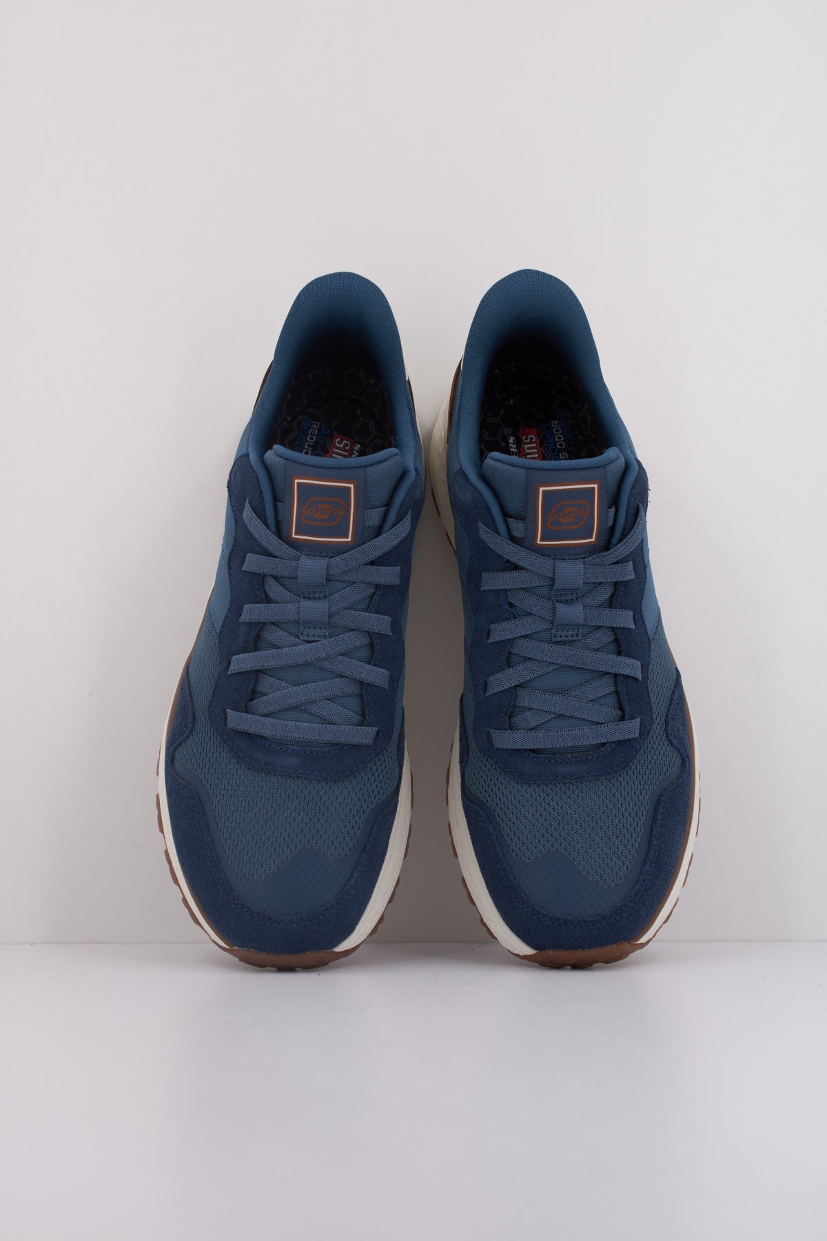 SKECHERS SLIP-INS SLADE ULTRA-MERCER en color AZUL (3)