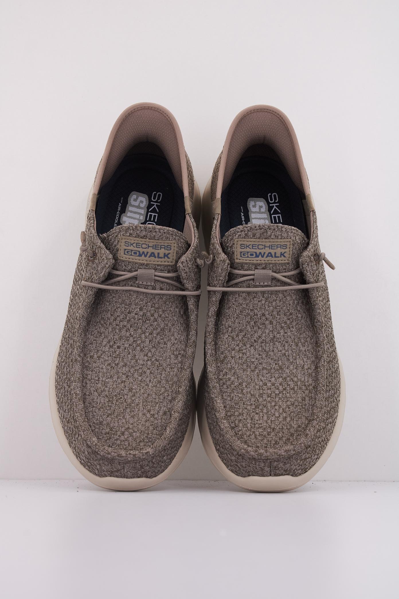 SKECHERS GO WALK FLEX en color GRIS (3)