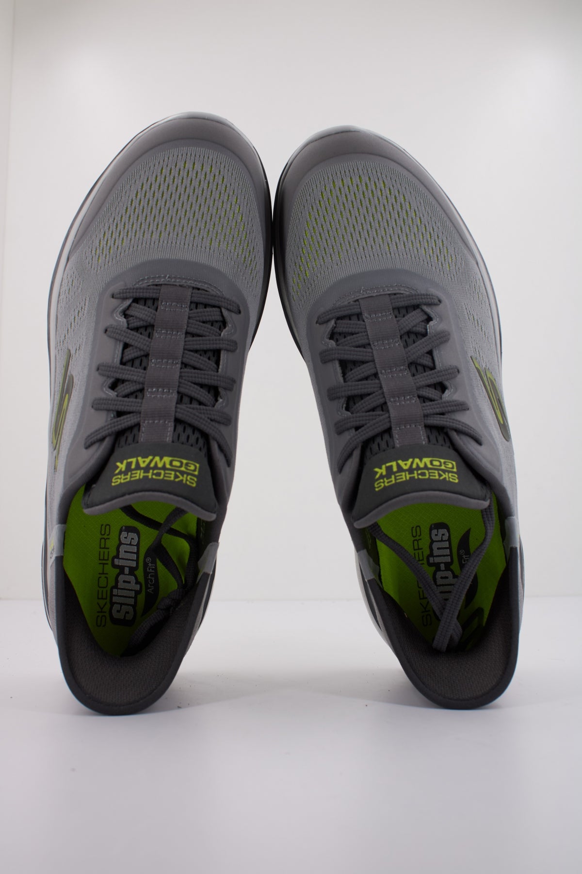 SKECHERS SLIP - INS GO WALK ARCH . en color GRIS (3)