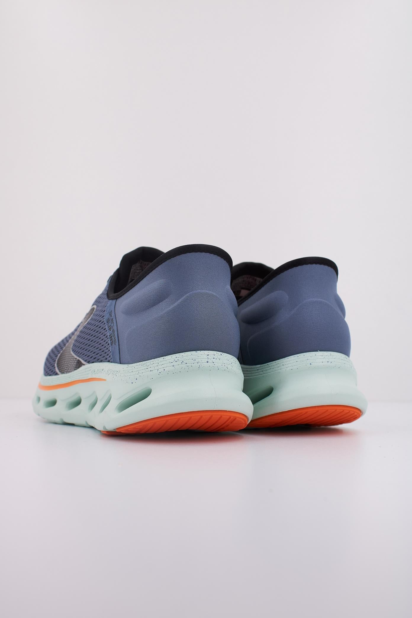 SKECHERS GO WALK GLIDE STEP . SLIP-INS en color AZUL (4)
