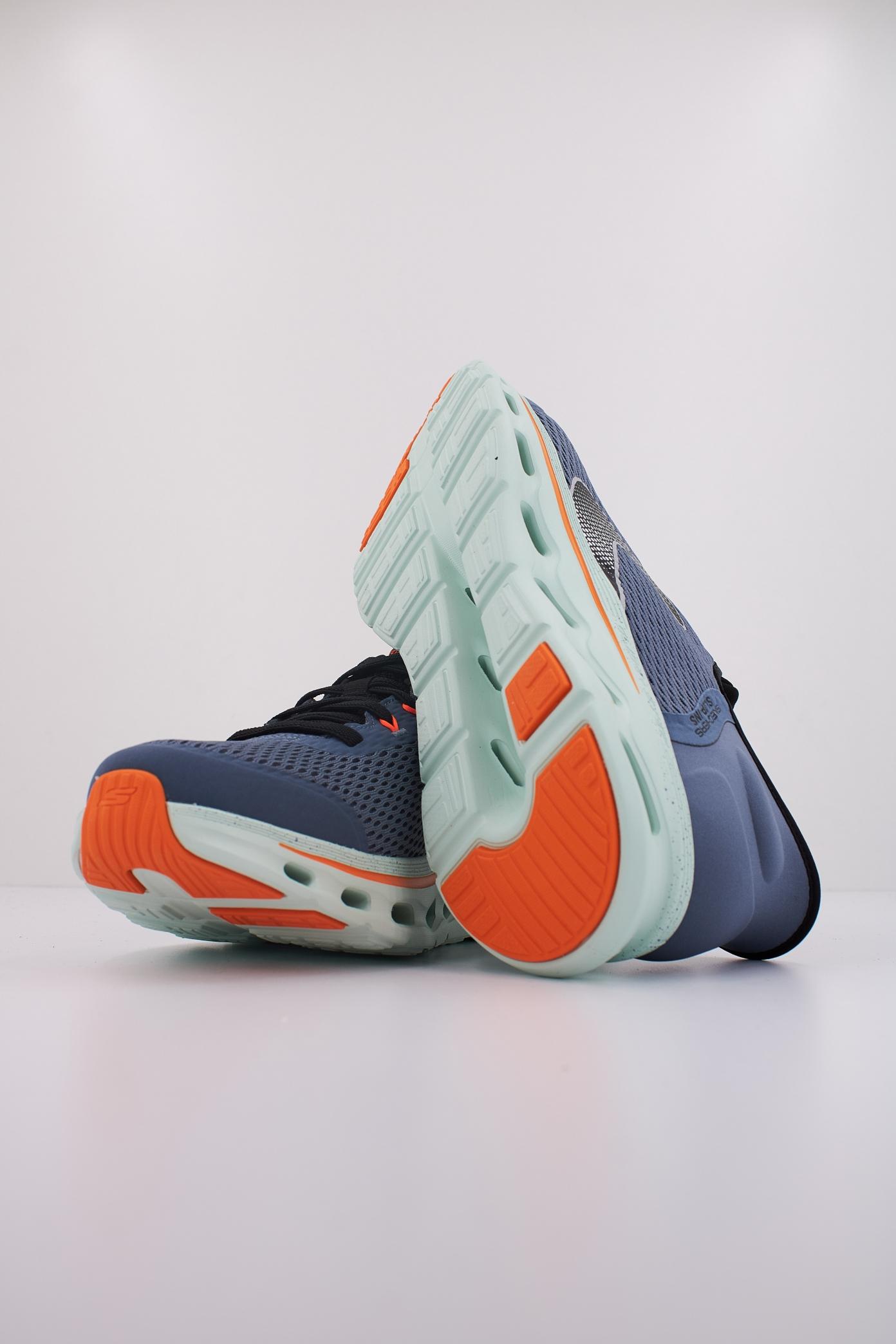 SKECHERS GO WALK GLIDE STEP . SLIP-INS en color AZUL (5)