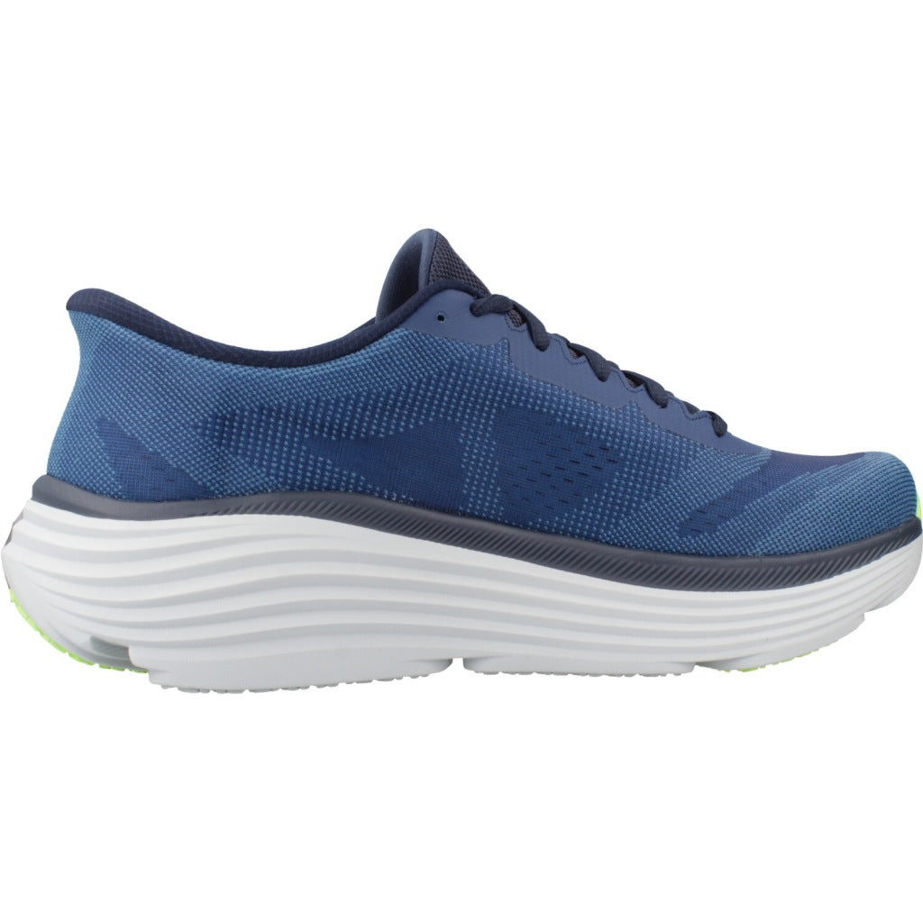 SKECHERS MAX CUSHIONING END en color AZUL (4)