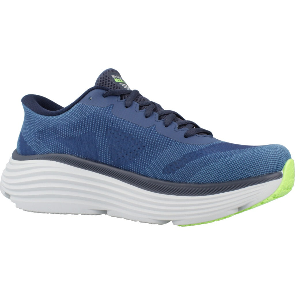 SKECHERS MAX CUSHIONING END en color AZUL (5)