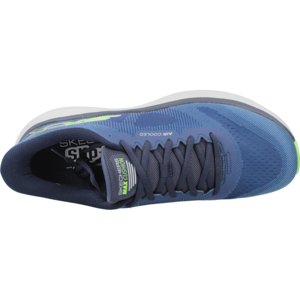 SKECHERS MAX CUSHIONING END en color AZUL (7)