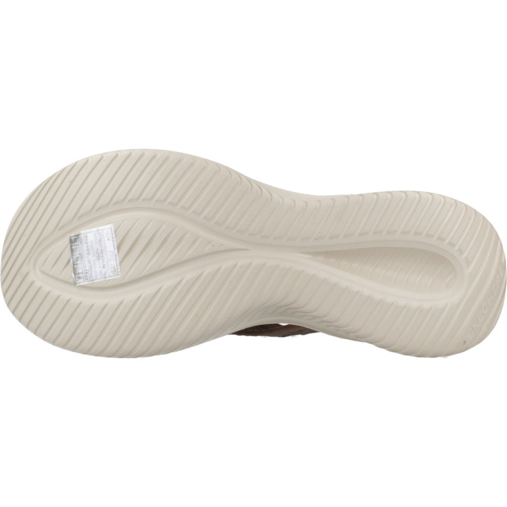 SKECHERS SLIP-INS ULTRA FLEX . SUN WARMTH en color MARRON (6)