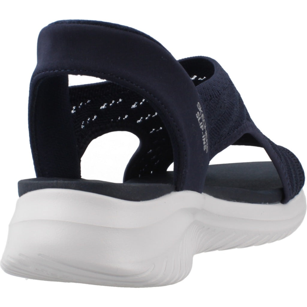 SKECHERS SLIP-INS ULTRA FLEX . SUN WARMTH en color AZUL (3)