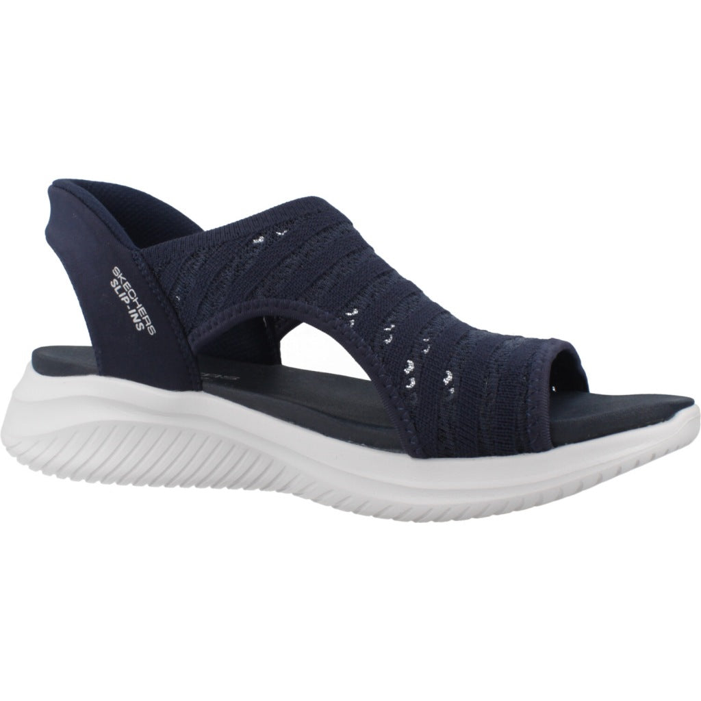 SKECHERS SLIP-INS ULTRA FLEX . SUN WARMTH en color AZUL (5)
