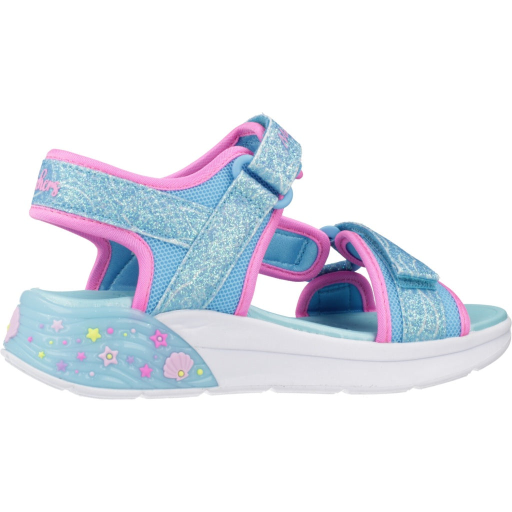 SKECHERS LIGHTS MERMAID DR en color AZUL (4)