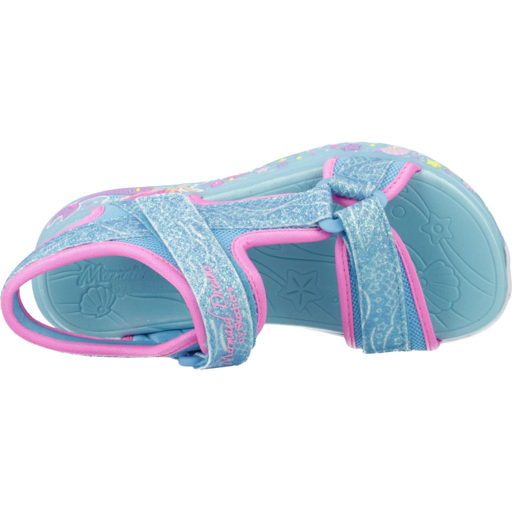 SKECHERS LIGHTS MERMAID DR en color AZUL (7)