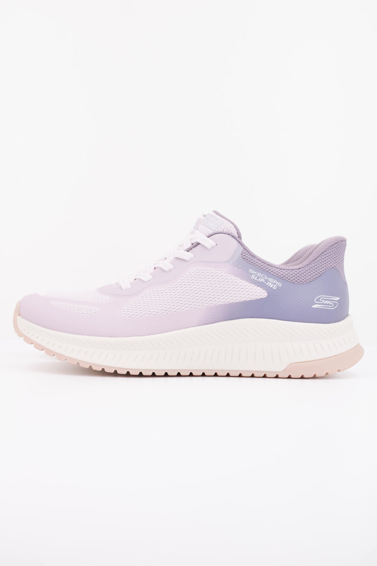 SKECHERS SLIP-INS BOBS SQUAD STAPLE LOOK en color VIOLETA (1)
