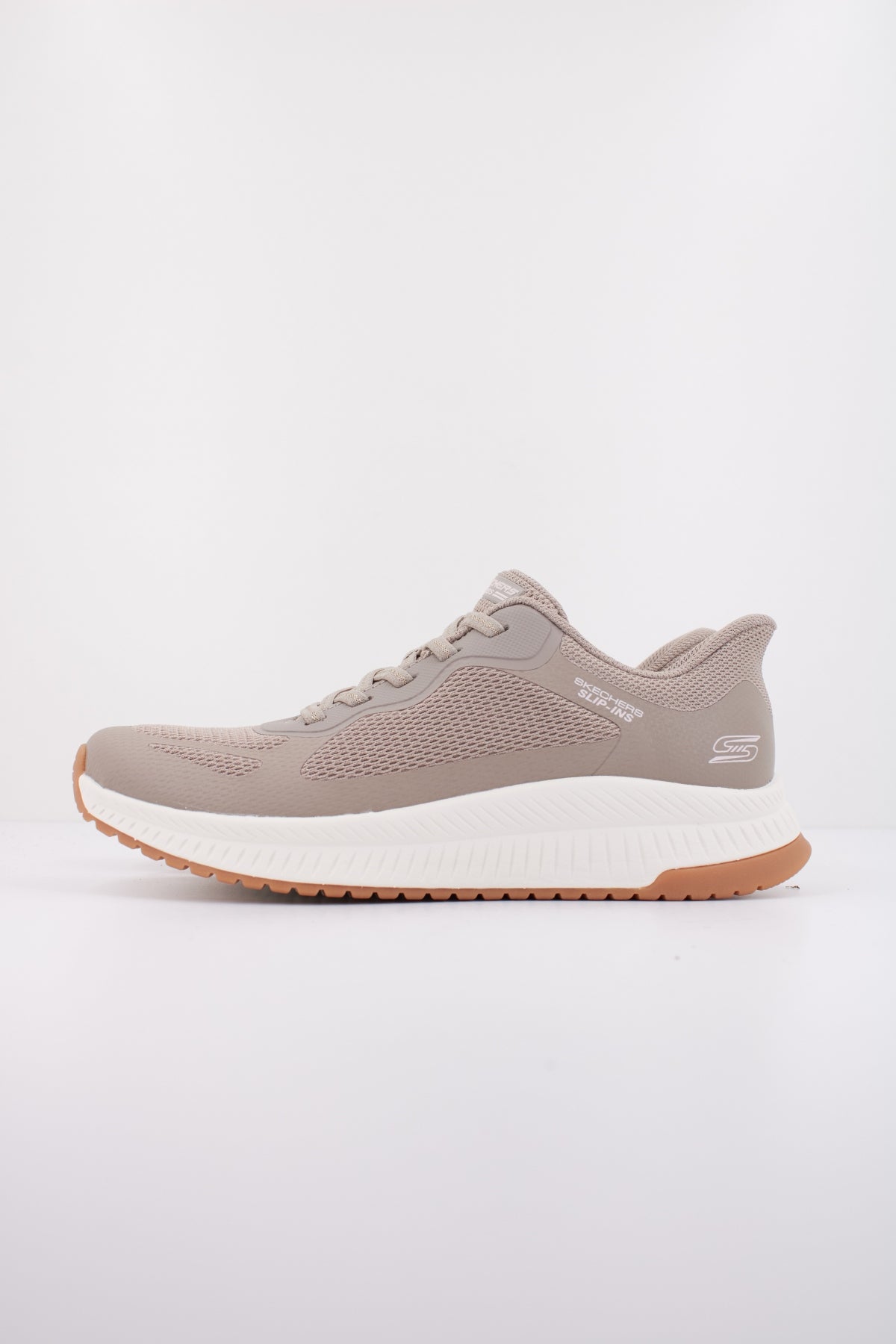 SKECHERS BOBS SQUAD STAPLE LOOK en color MARRON CLARO (1)