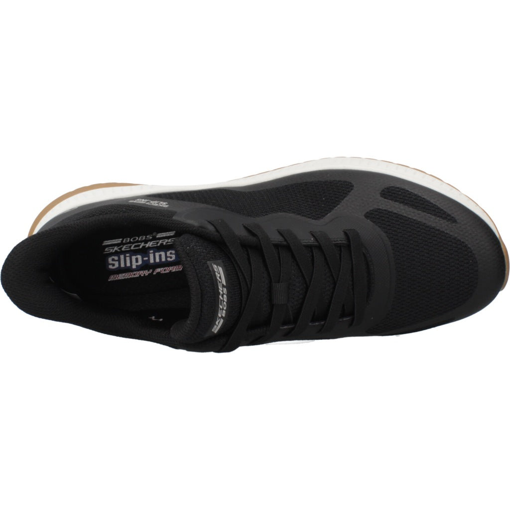SKECHERS SLIP-INS BOBS SQUAD en color NEGRO (7)