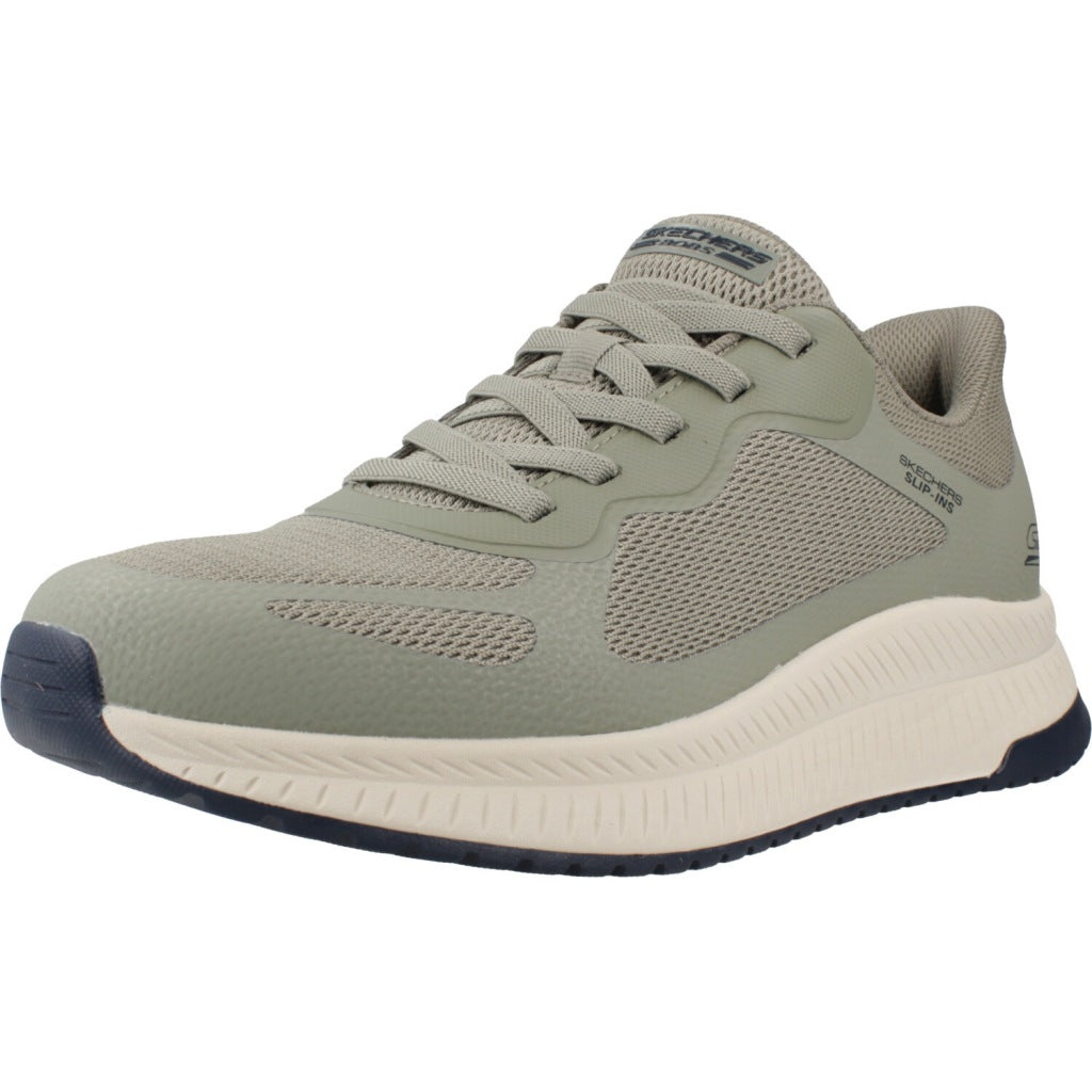 SKECHERS SLIP-INS BOBS SQUAD en color VERDE (1)