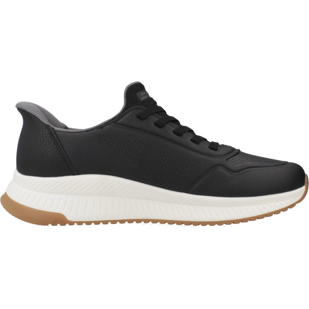 SKECHERS SLIP-INS BOBS SQUAD - DIRECT STEP en color NEGRO (4)