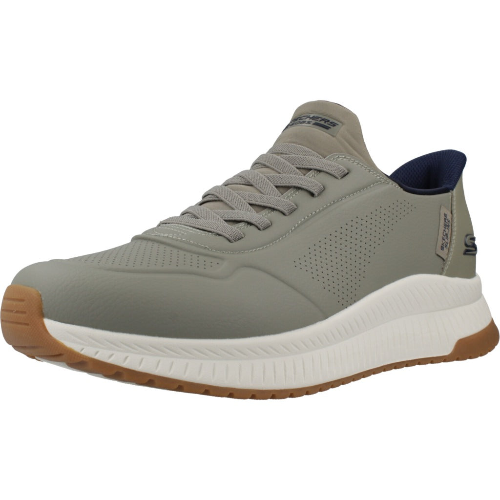 SKECHERS SLIP-INS BOBS SQUAD - DIRECT STEP en color VERDE (1)
