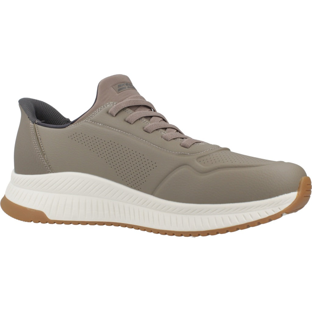 SKECHERS SLIP-INS BOBS SQUAD - DIRECT STEP en color MARRON (5)