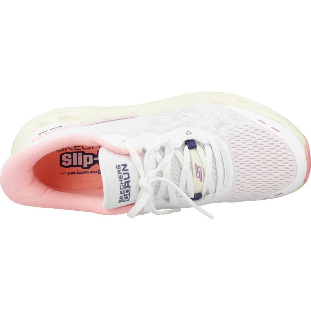 SKECHERS MAX CUSHIONING GLIDE STEP en color BLANCO (7)