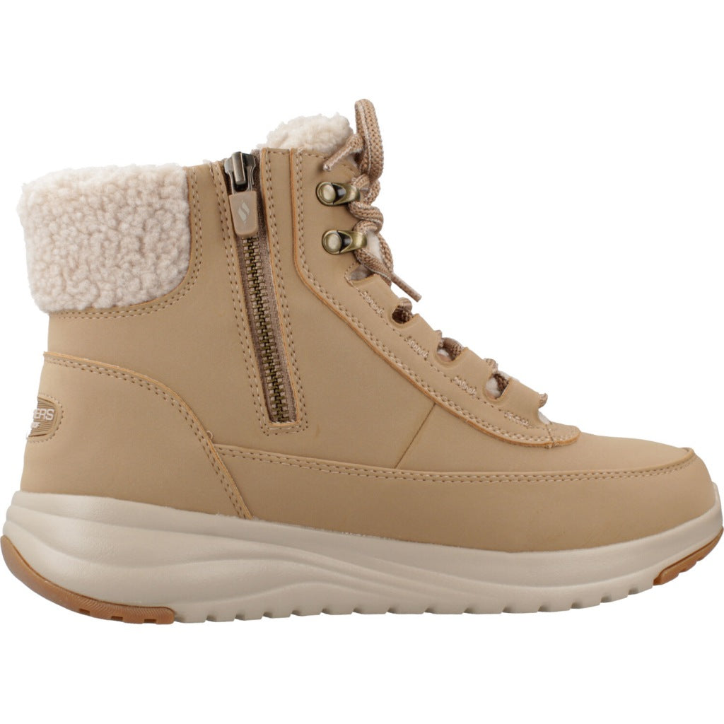 SKECHERS THE GO STELLAR ALPINE A en color MARRON CLARO (4)