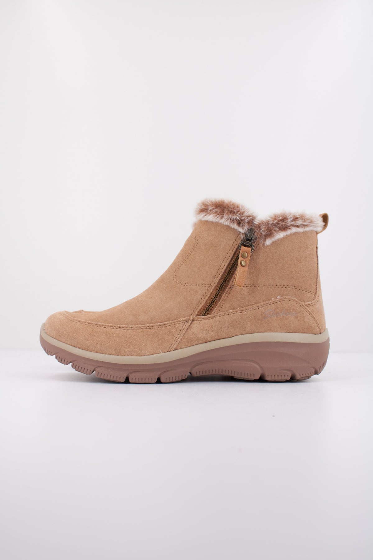 SKECHERS EASY GOING COOL ZIP en color MARRON (1)