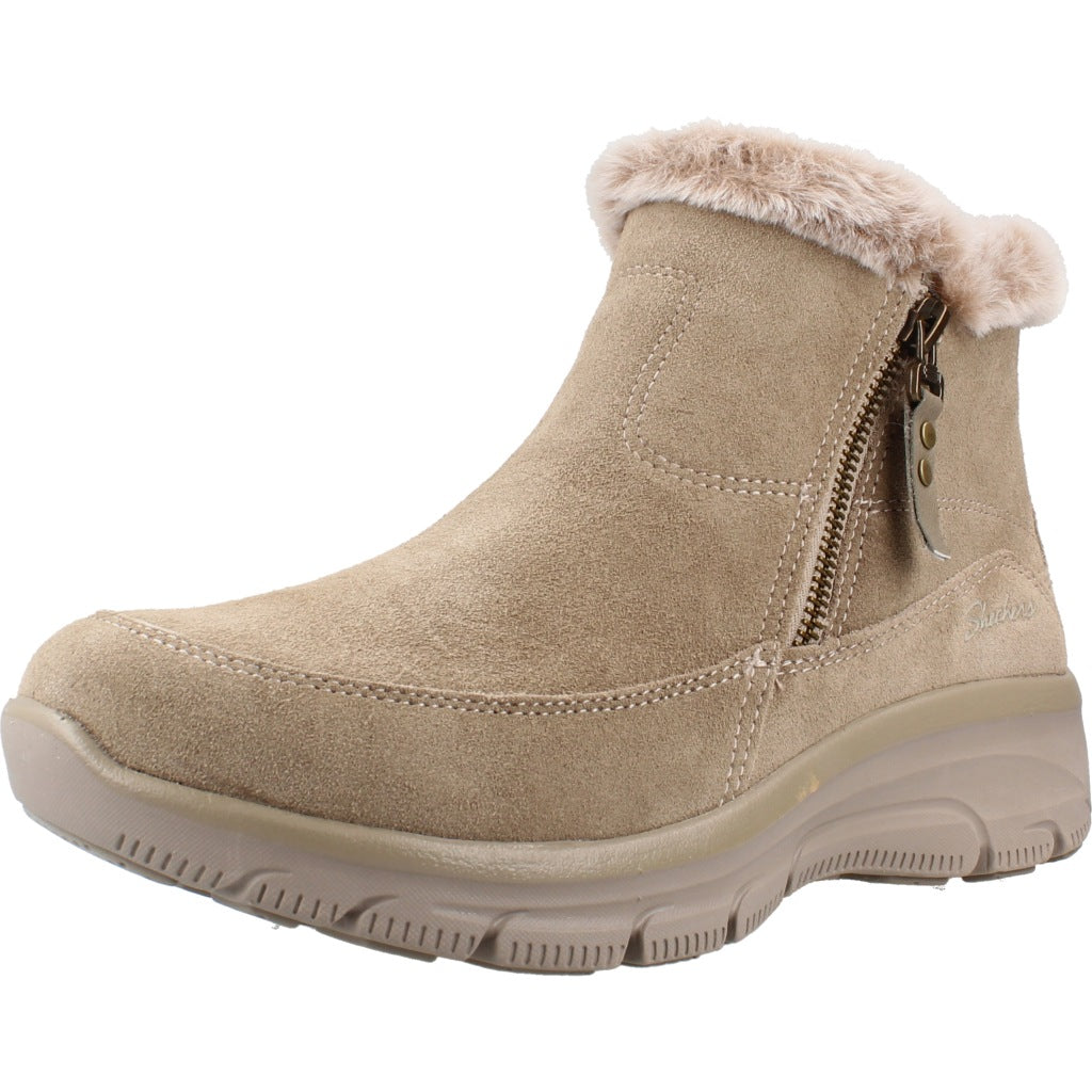 SKECHERS EASY GOING COOL ZIP en color MARRON CLARO (1)