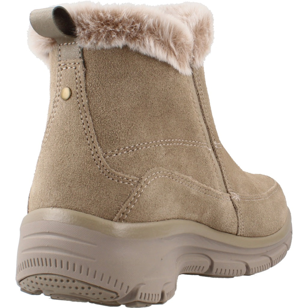 SKECHERS EASY GOING COOL ZIP en color MARRON CLARO (3)