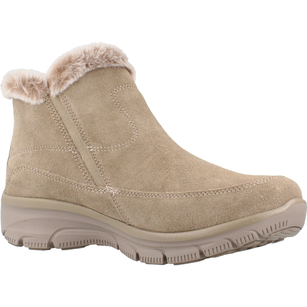 SKECHERS EASY GOING COOL ZIP en color MARRON CLARO (5)