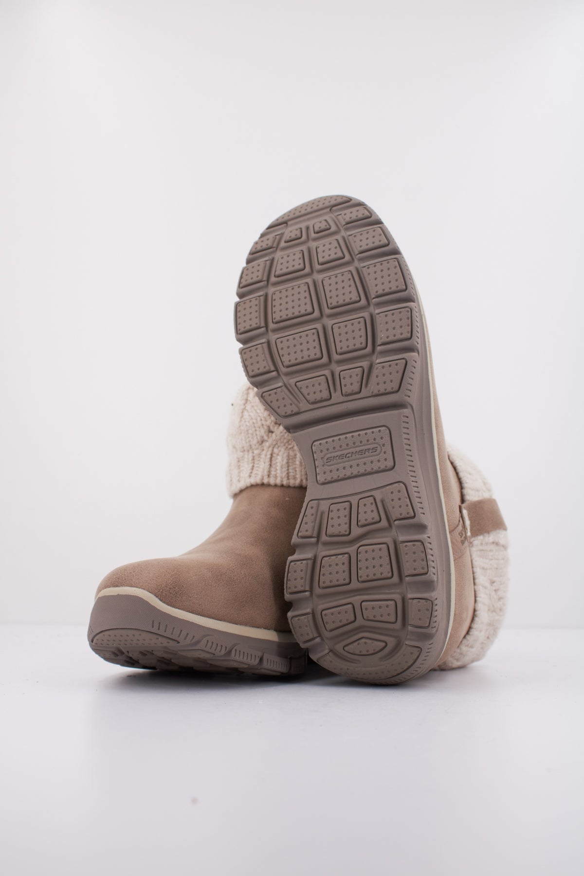 SKECHERS GOING COZY WEATHER en color MARRON (5)