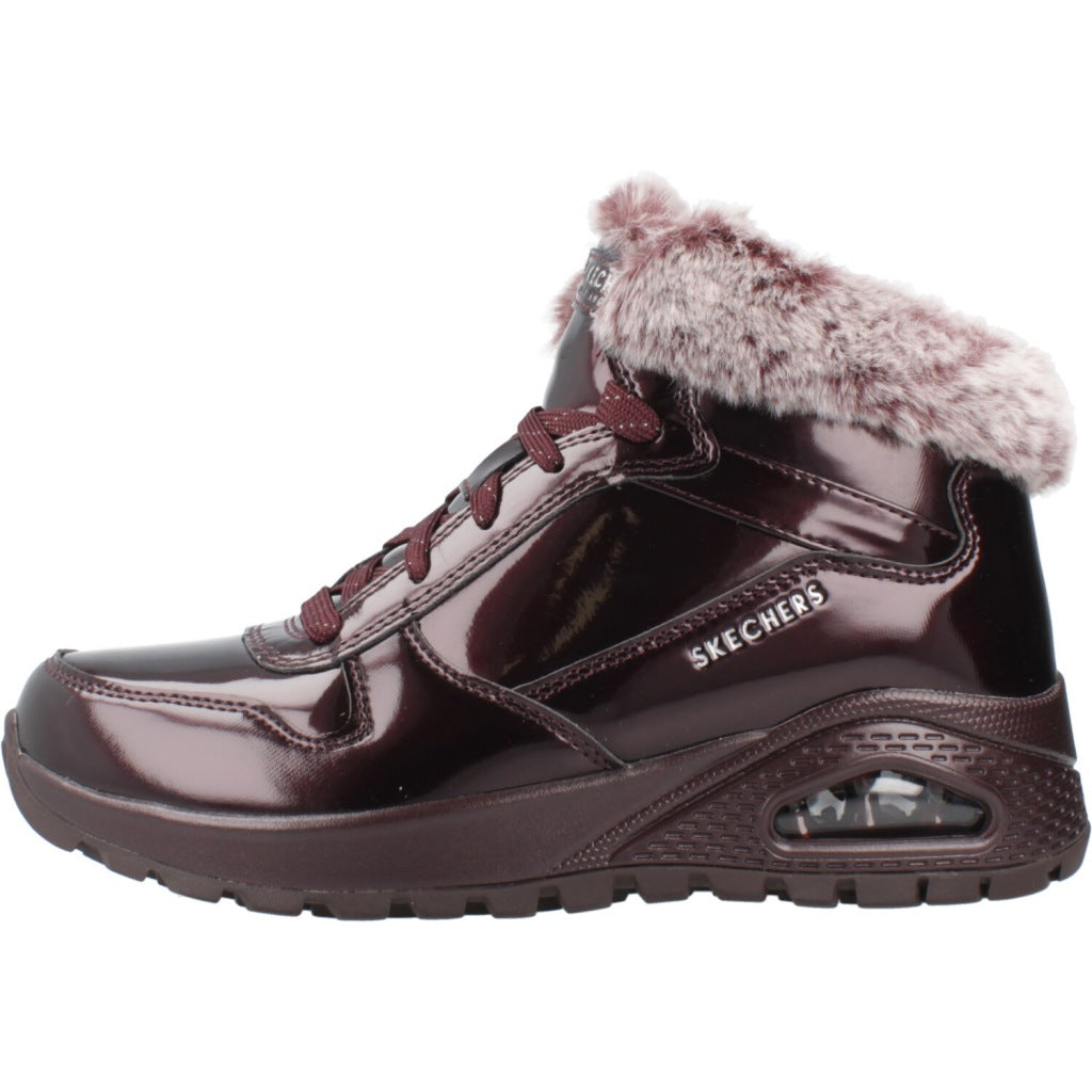 SKECHERS RUGGED FIESTY WINTER en color BURDEOS  (2)