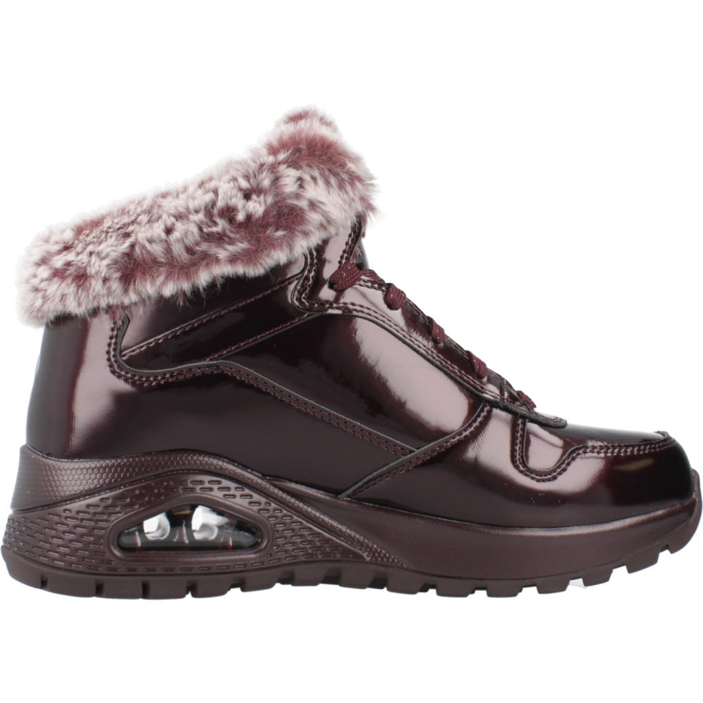 SKECHERS RUGGED FIESTY WINTER en color BURDEOS (4)