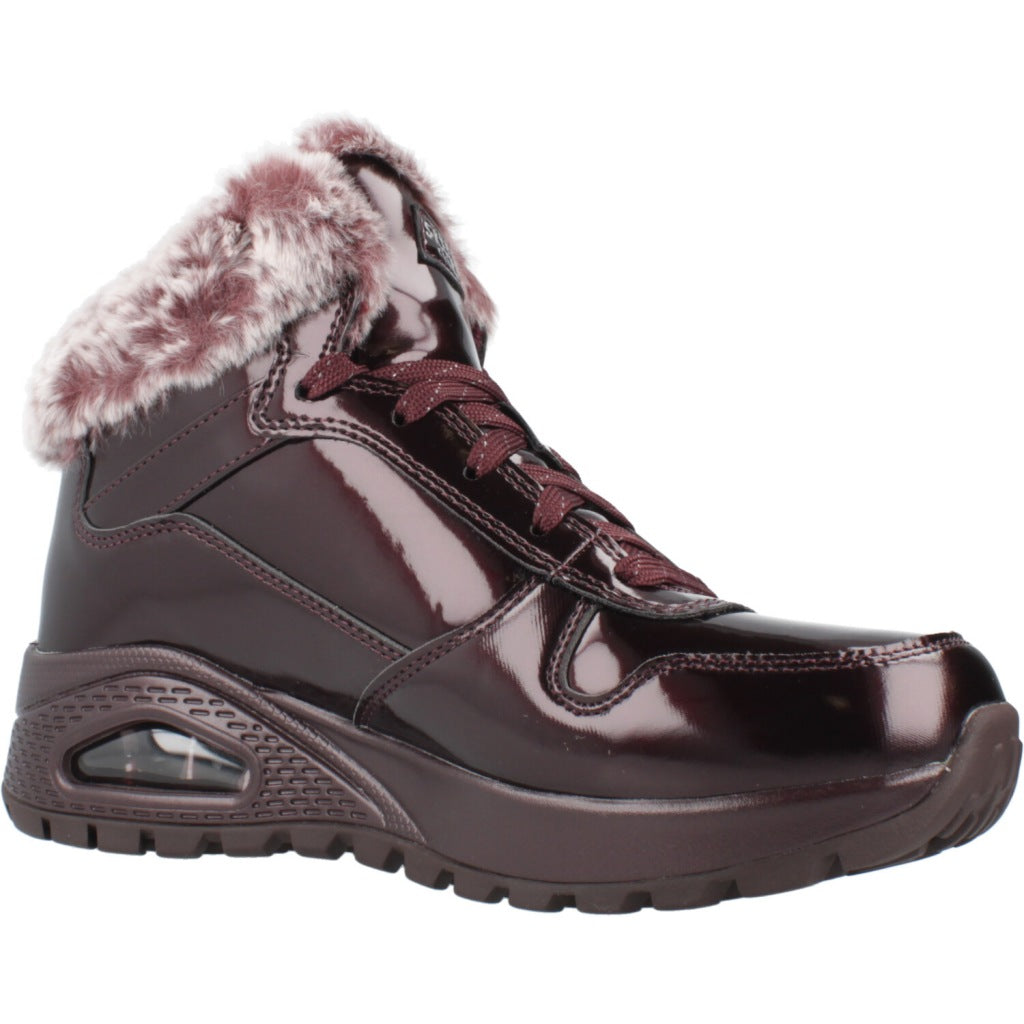 SKECHERS RUGGED FIESTY WINTER en color BURDEOS (5)