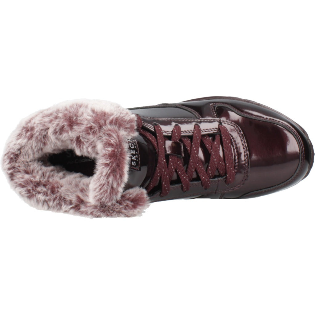 SKECHERS RUGGED FIESTY WINTER en color BURDEOS (7)