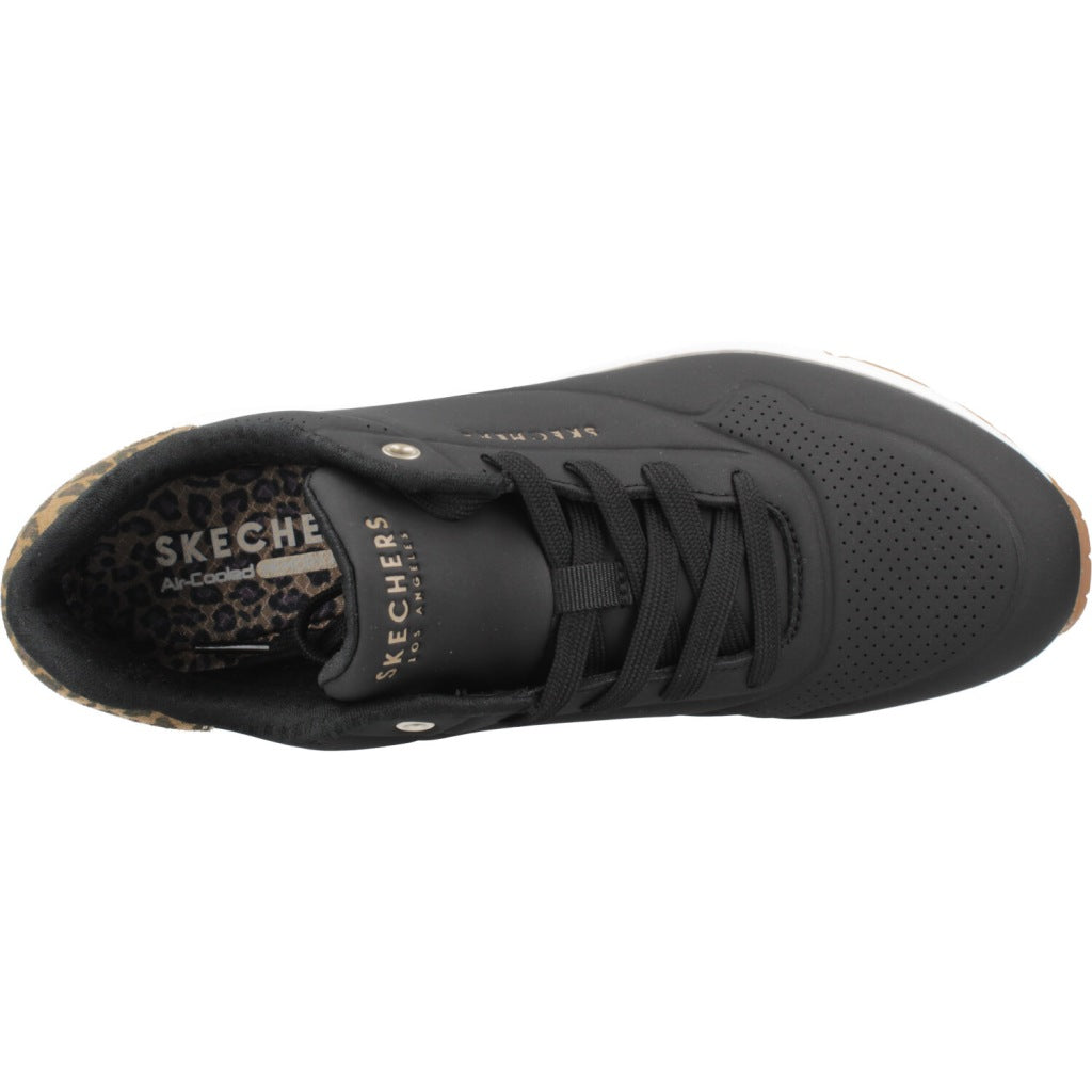 SKECHERS UNO JUNGLE NITE en color NEGRO (7)