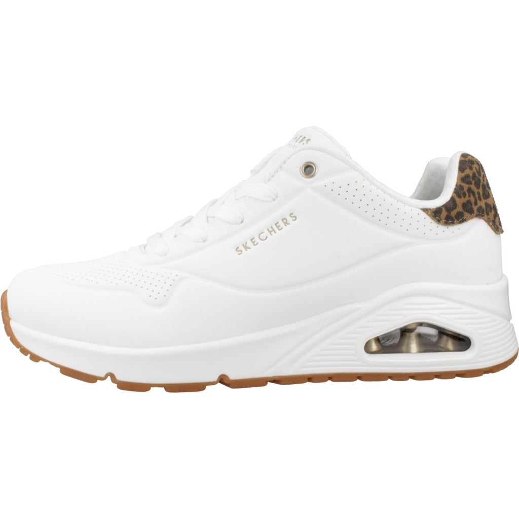 SKECHERS UNO JUNGLE NITE en color BLANCO  (2)