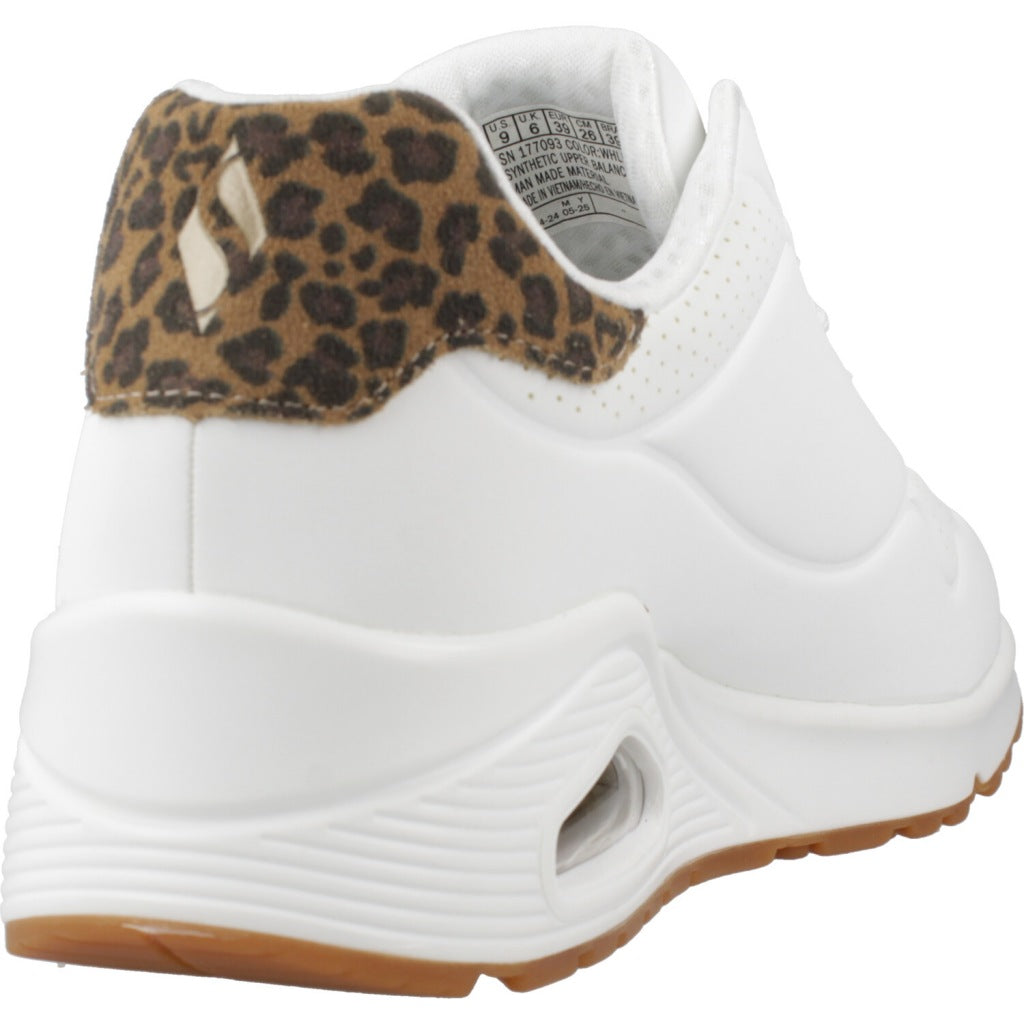 SKECHERS UNO JUNGLE NITE en color BLANCO  (3)