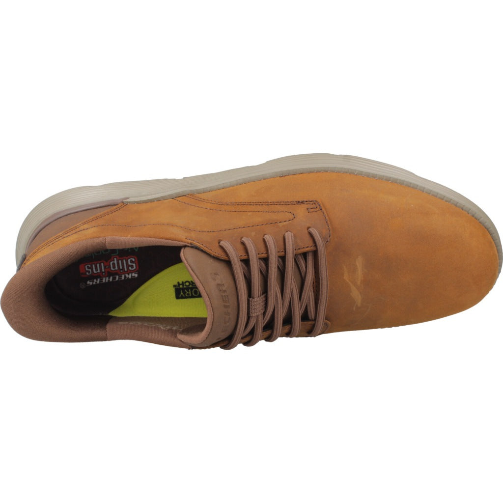 SKECHERS GARZA - DURAN en color MARRON  (7)