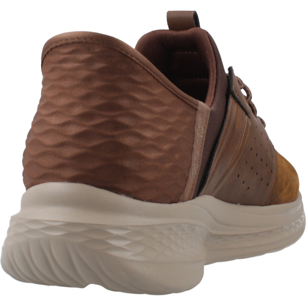 SKECHERS SLIP-INS SLADE - ZACHARY en color MARRON (3)