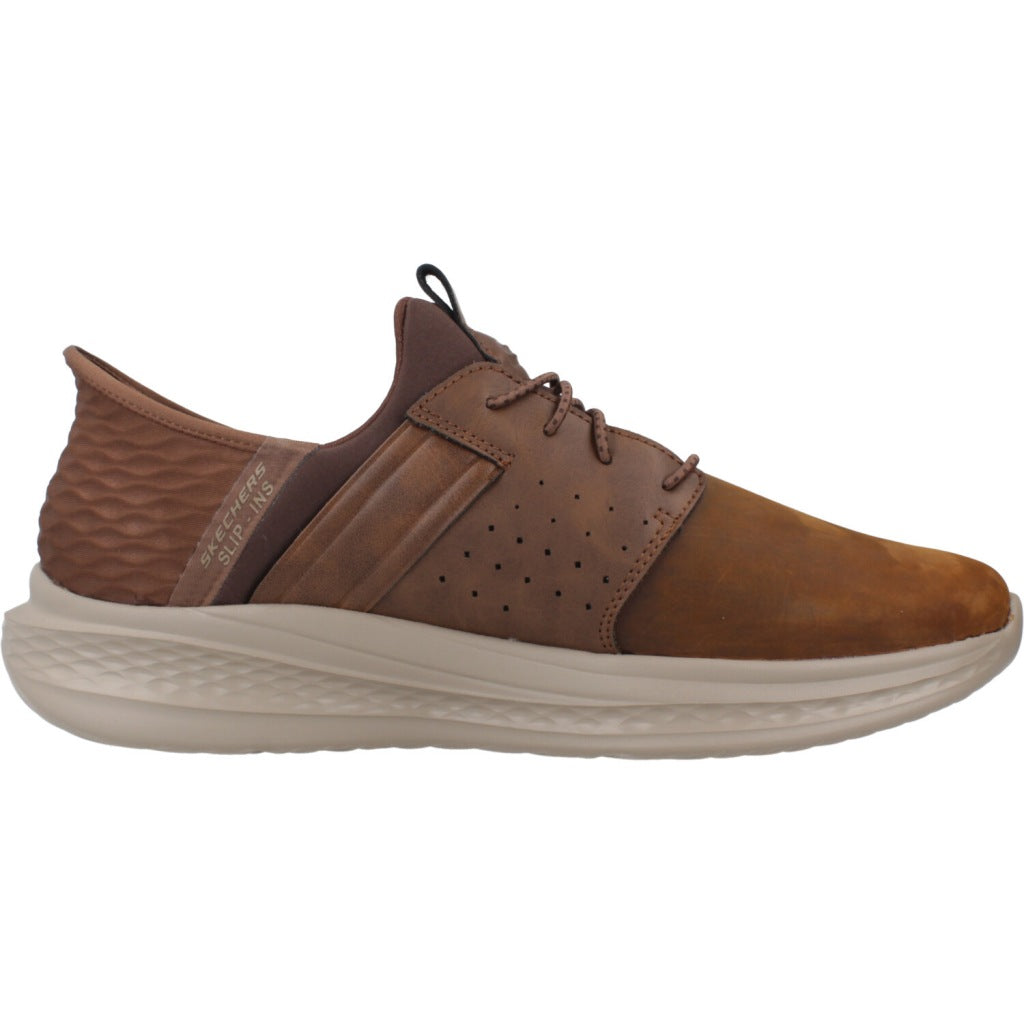 SKECHERS SLIP-INS SLADE - ZACHARY en color MARRON (4)